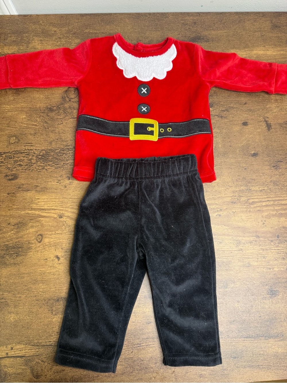 ⭐️5 for $20⭐️ George Baby Red Santa Costume Set - 3-6M